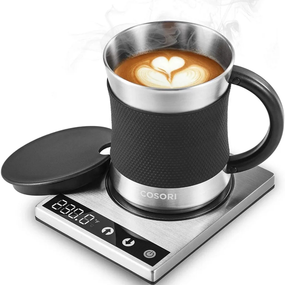 Great Winter Gift! COSORI Coffee Warmer and Mug Set - NEW